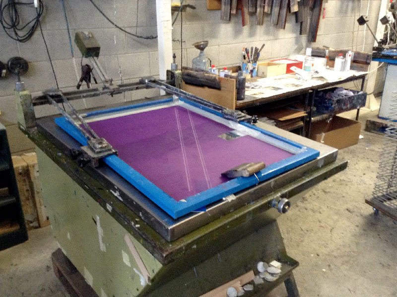 Stampa serigrafica 1